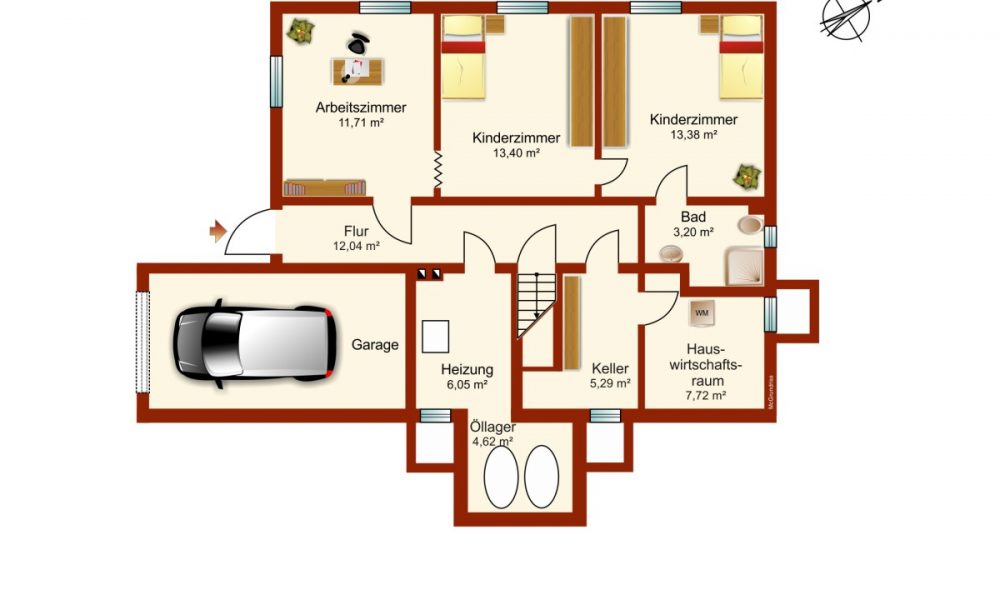 Grundriss Erdgeschoss