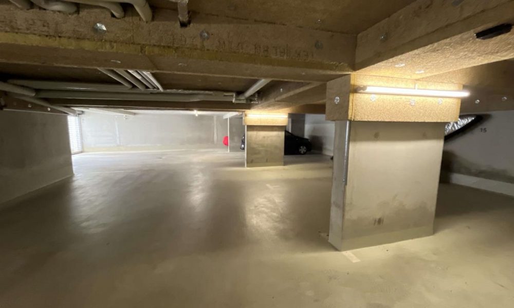 In der Tiefgarage