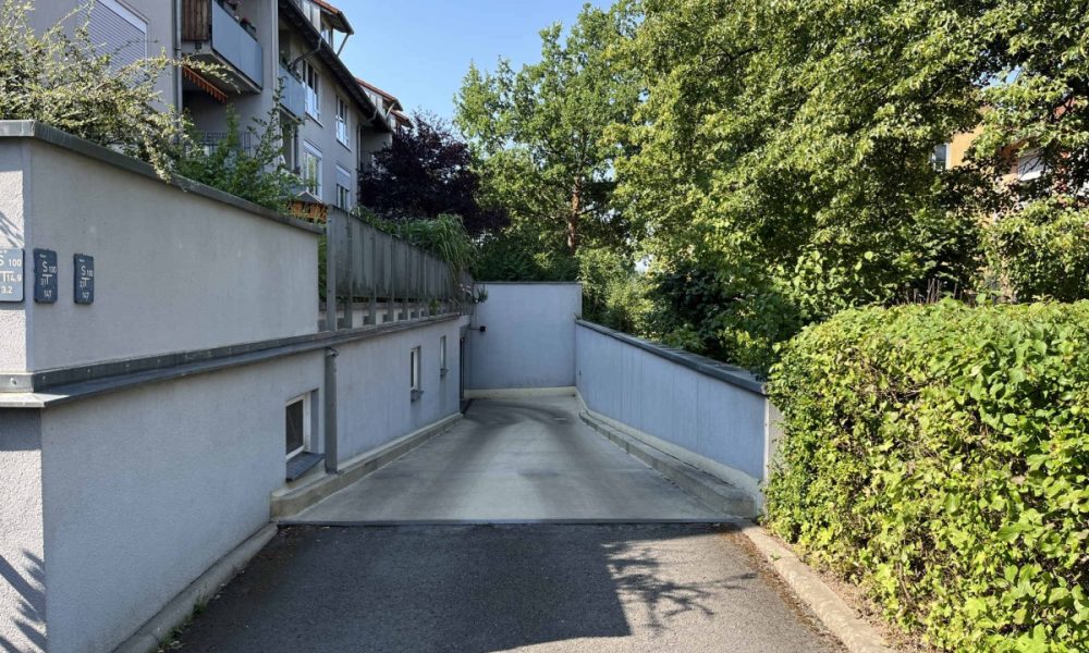 Zufahrt zur Tiefgarage
