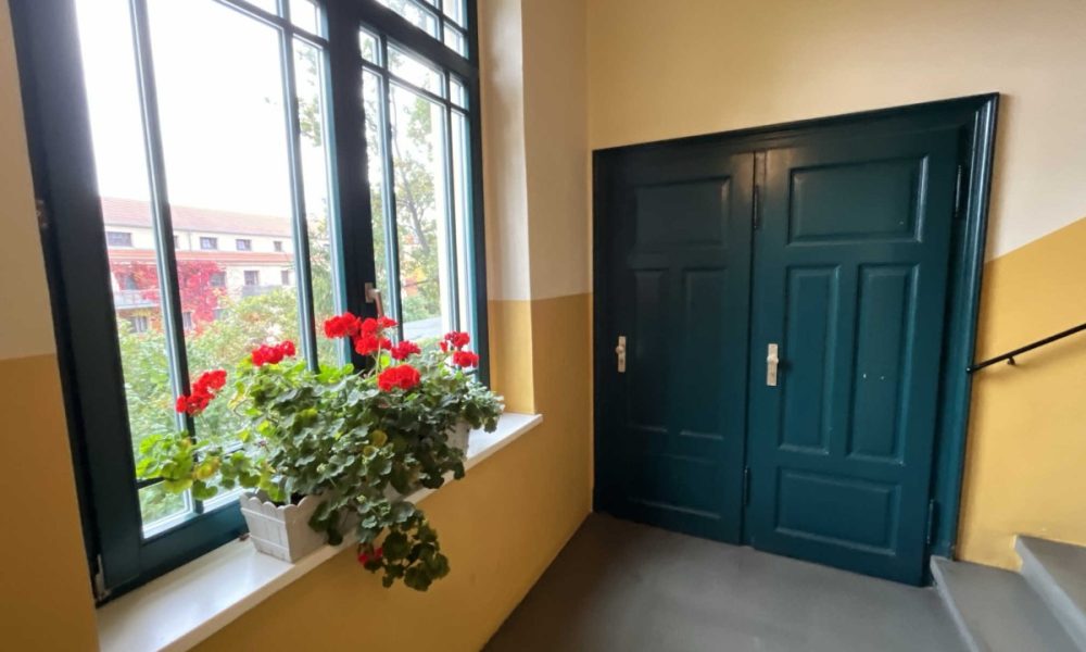 Im Treppenhaus