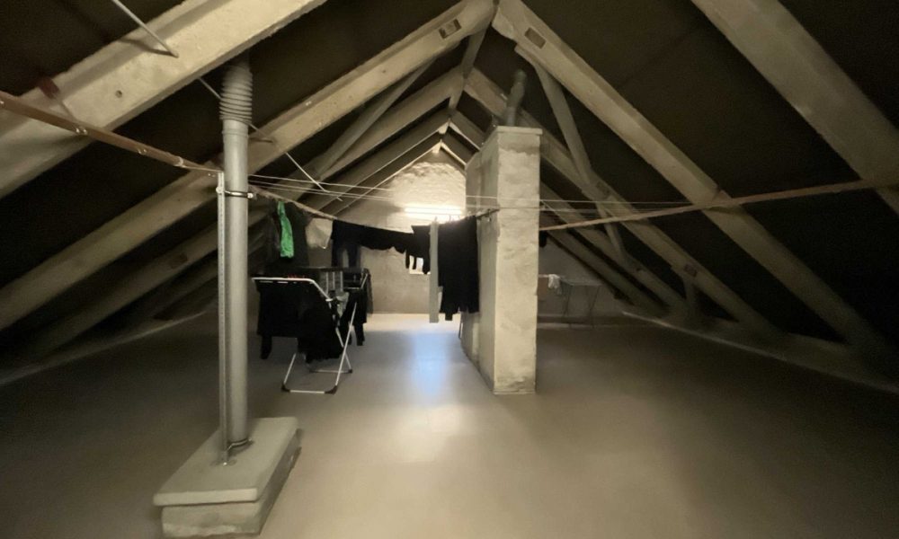 Auf dem Trockenboden