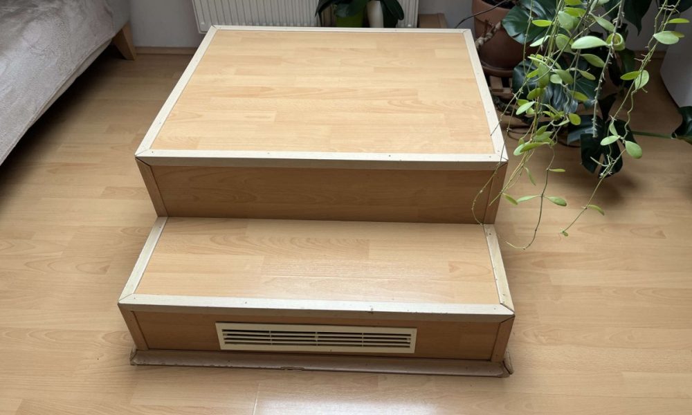 Podest im Wohnzimmer