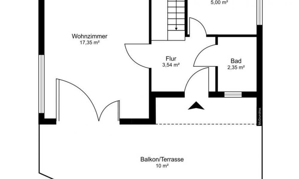 Grundriss Obergeschoss