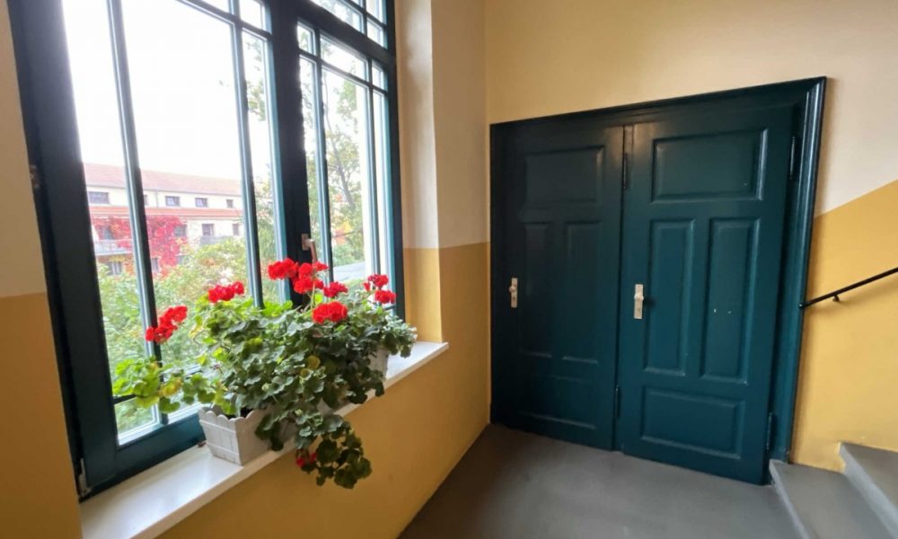 Im Treppenhaus