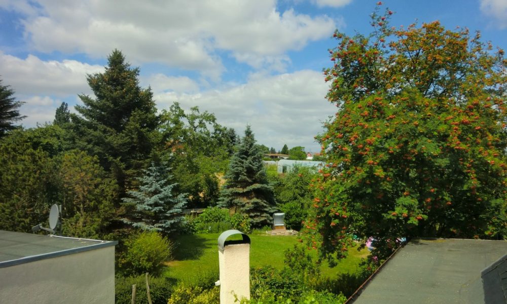 Blick vom Dachgeschoss