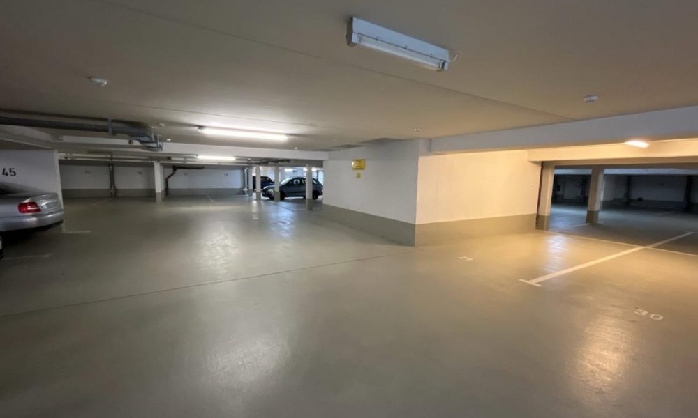 In der Tiefgarage