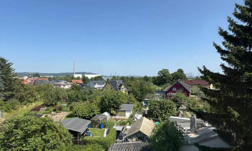 Ausblick vom Wohnzimmer