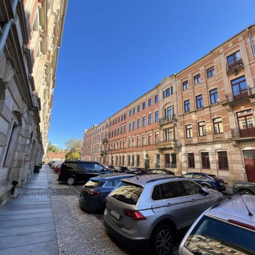 Blick in die Straße