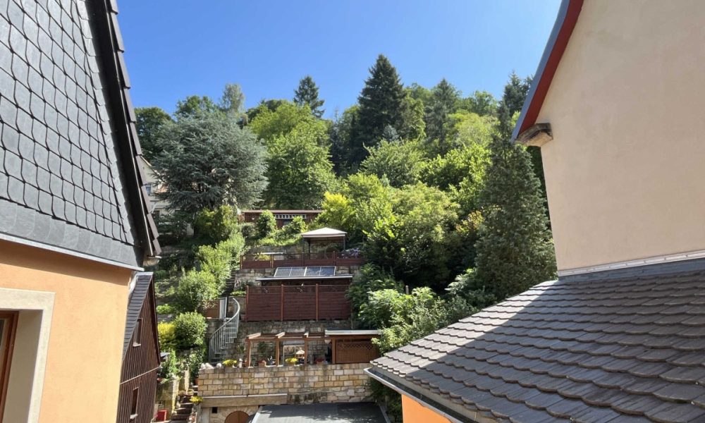 Blick von der 2. Terrasse