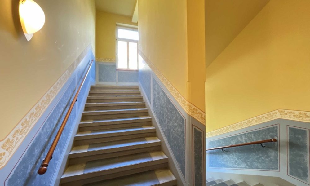 Im Treppenhaus