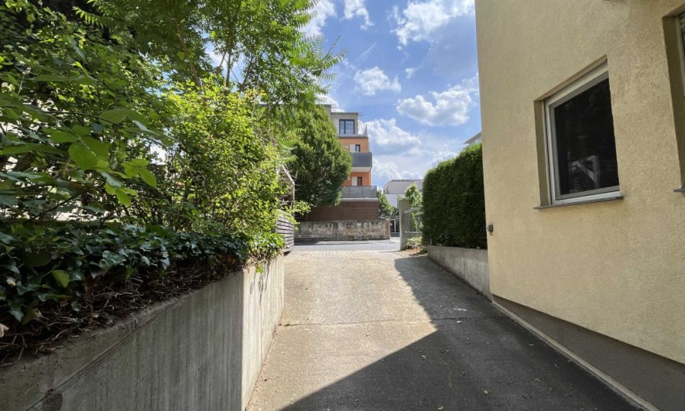 Zufahrt zur Tiefgarage