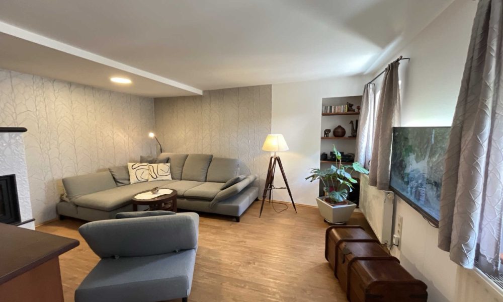 Blick ins Wohnzimmer