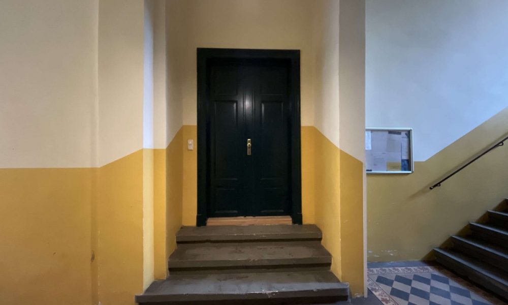 Die Wohnungstür EG