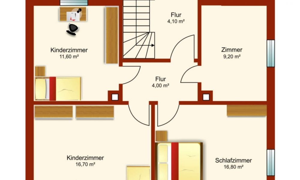Grundriss Obergeschoss