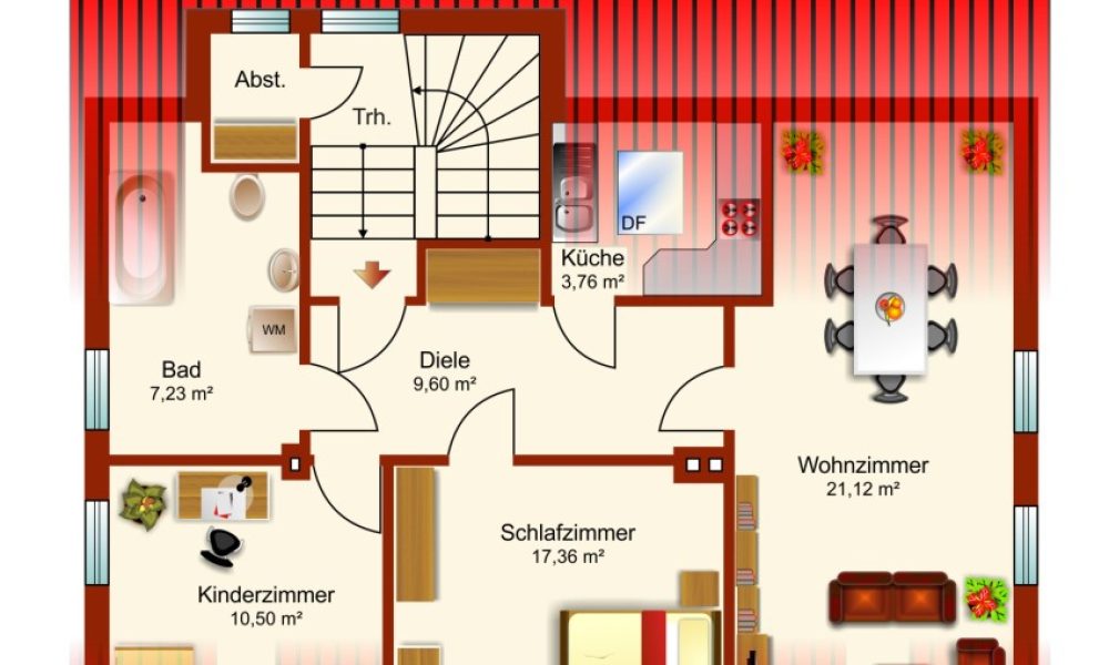 Grundriss Dachgeschoss