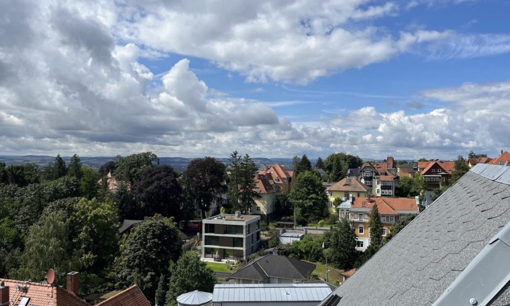 Blick vom Dach