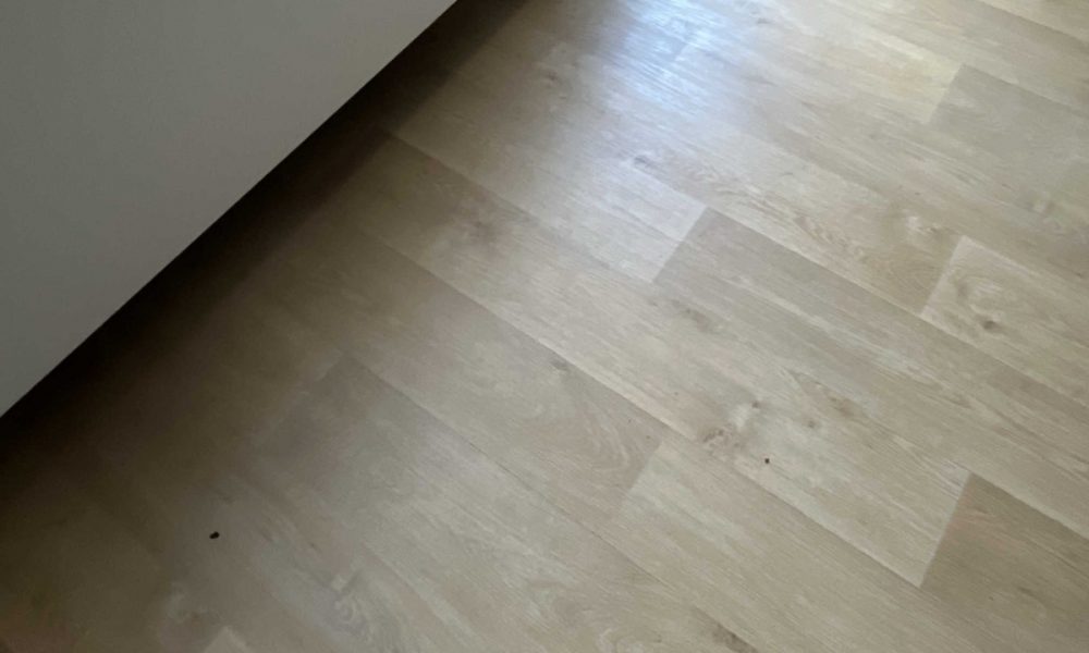 Der Boden im Schlafzimmer